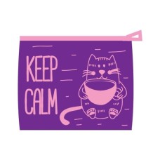 Гаманець дитячий Cool For School на блискавці, бузковий (CF86344)