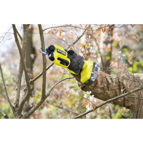 Секатор Ryobi ONE+ HP RY18SCXA-120T, 18V, 2Ah, до 28мм, кейс (5133005788)