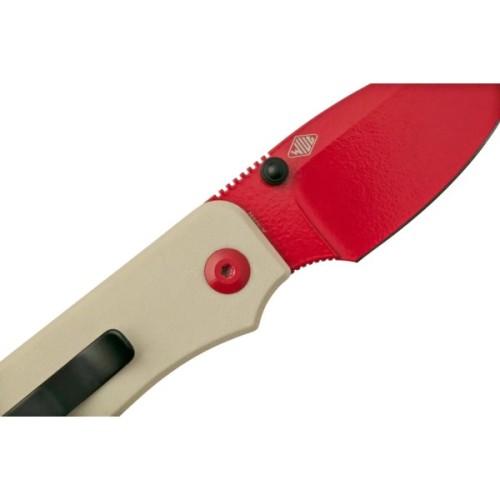 Ніж Civivi Baby Banter Red Blade White G10 (C19068S-7)
