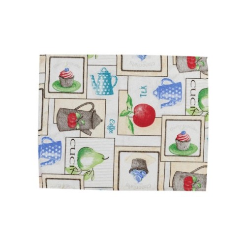 Подушка на стілець Прованс CUPCAKE Blu 40 х 40 см (035107)