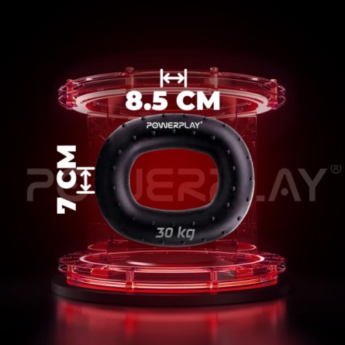 Еспандер PowerPlay PP-4337 Hand Grip Hard 30 кг Чорний (PP_4337_Black_30kg)