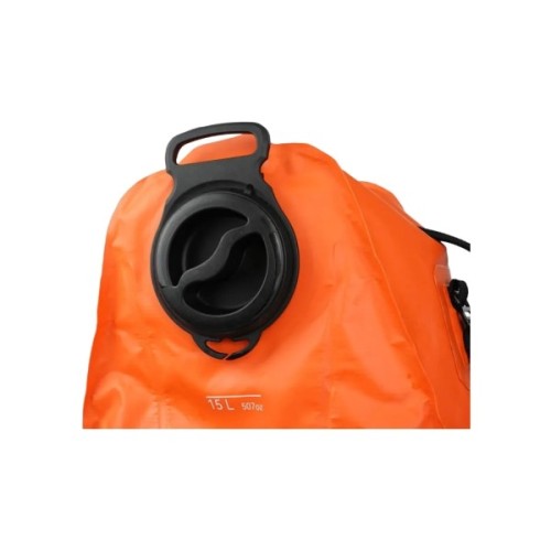 Душ портативний Flextail Tiny Shower Bag із ємністю та насосом 20 л помаранчевий (TSB-650)