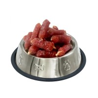 Ласощі для собак Lucky Star М'які качині ковбаски ≈4 см 85 г (4820821500169)