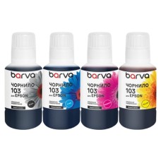Чорнило Barva Epson 103 4х140 мл, OneKey, pigment BK/C/M/Y, special (E103-140-MP)