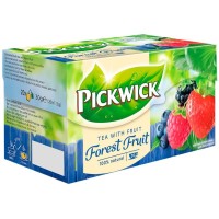 Чай Pickwick G чорний з шматочками лісових ягід 20x1.5 г (8711000564332)