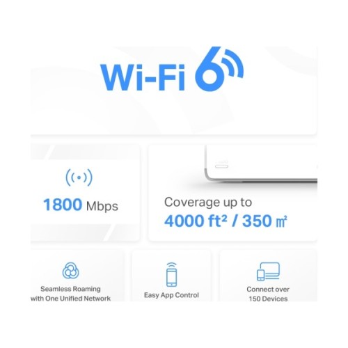 Точка доступу Wi-Fi Mercusys HALO-H70X-2-PACK