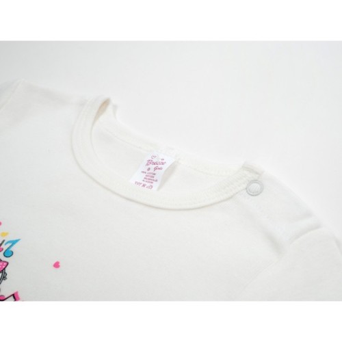 Боді дитяче Breeze з довгим рукавом (1027-98-cream)