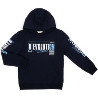 Кофта дитяча Breeze худі REVOLUTION (21227-176B-blue)