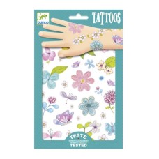 Набір для творчості Djeco Польові квіти наклейки на тіло (DJ09585)