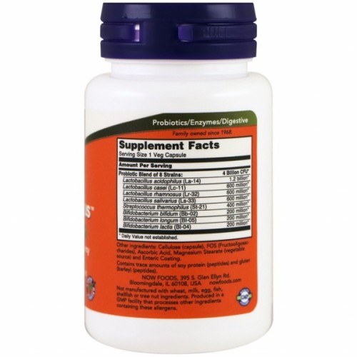 Пробіотики Now Foods Пробіотик для Покращення Шлункового Тракту, Gr8-Dophilus, 6 (NOW-02912)