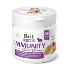 Вітаміни для собак Brit Vitamins Immunity Booster для імунітету 60 таблеток (8595602571666)