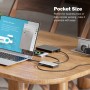 Порт-реплікатор Digitus USB-C > HDMI/2xUSB-A/USB-C/SD/MicroSD/RJ54 (DA-70914)