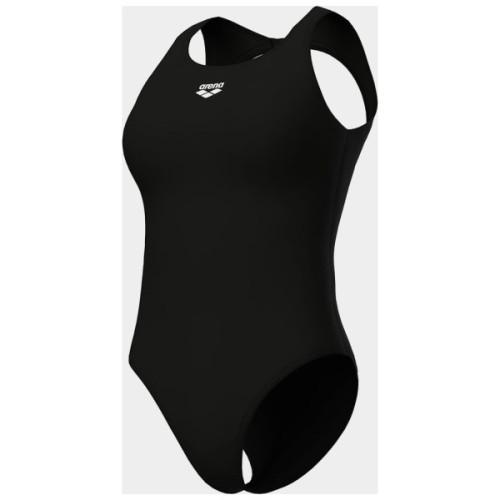 Купальник Arena O Back Swimsuit Solid One Piece 010648-501 чорний, білий 44 (3468337746010)