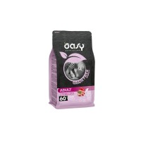 Сухий корм для кішок OASY CAT Grain Free Sterilized з свининою, яблуком та шипшиною 1.5 кг (8054329512418)