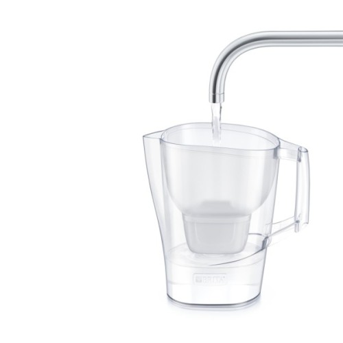 Фільтр-глечик Brita Aluna Memo MXPro з фільтр-картриджем, білий