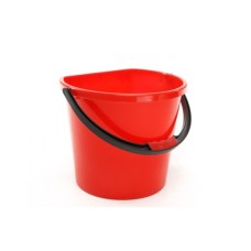 Відро господарське Ламела Пристінне Червоне 12 л (лмл 648/червоний)