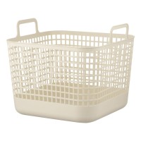 Кошик для зберігання Ardesto 39x37x34.5 см Бежевий 34 л (ARHC2534BG)