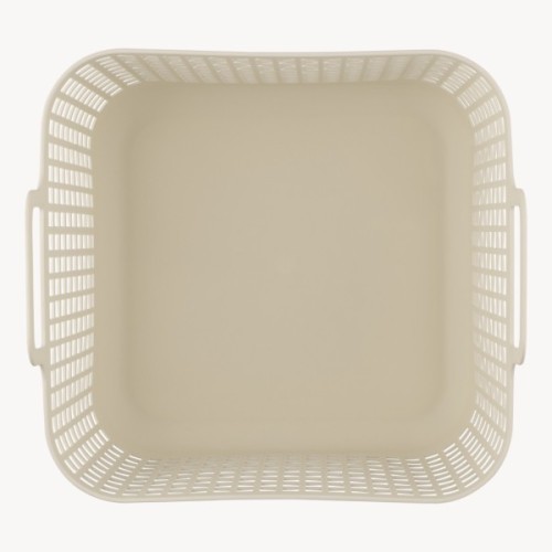 Кошик для зберігання Ardesto 39x37x34.5 см Бежевий 34 л (ARHC2534BG)