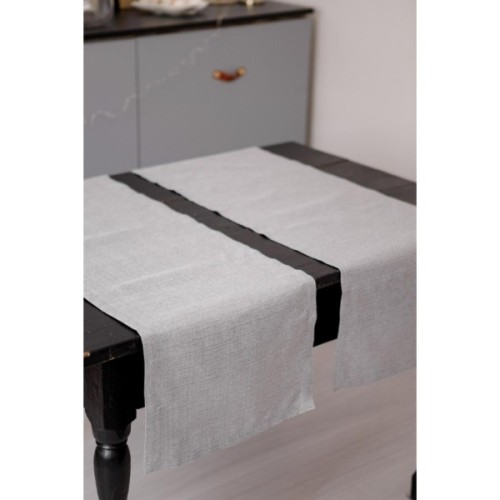 Доріжка на стіл Прованс Перлина Silver 40х180 см (037579)