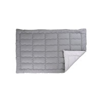 Ковдра Руно зимова силіконова Grey White 200 х 220 (322.52_Grey White)