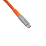 Дата кабель USB-C + USB A to USB-C 1.0m Double-Sleeved Geek orange Keychron (CAB22_KEYCHRON)