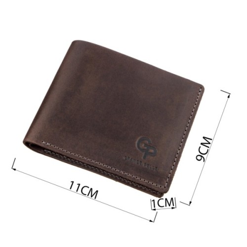 Портмоне Grande Pelle Темно-Коричневе (11227)