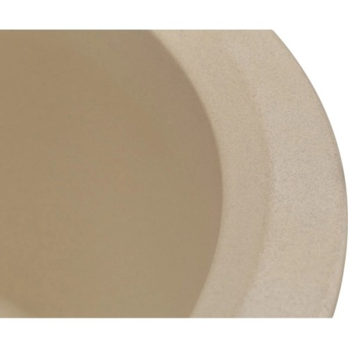 Мийка кухонна GRANADO RONDA ivory з сифоном (470*490mm.) (gr2204)