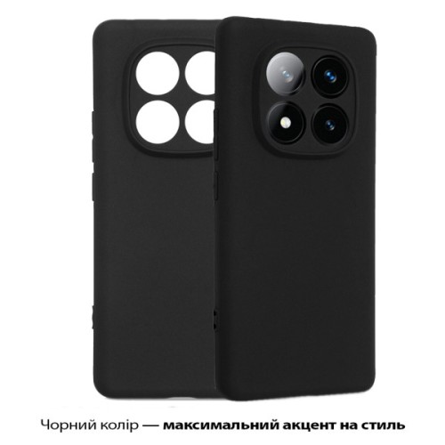 Чохол до мобільного телефона BeCover Poco X7 Black (713777)