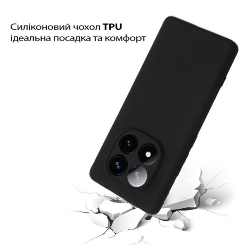 Чохол до мобільного телефона BeCover Poco X7 Black (713777)