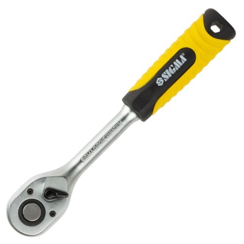 Тріскачка Sigma 1/2'' 250мм 72T CrV (6050011)