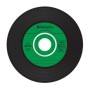 Диск CD Verbatim CD-R 700Mb 52x Slim case Vinyl AZO (43426)