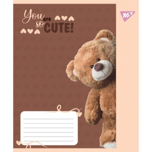 Зошит Yes Yes You are cute А5 12 аркушів лінія (767892)