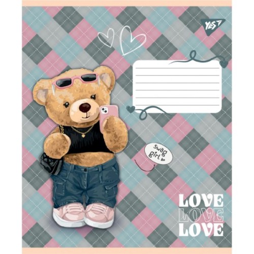 Зошит Yes Yes You are cute А5 12 аркушів лінія (767892)