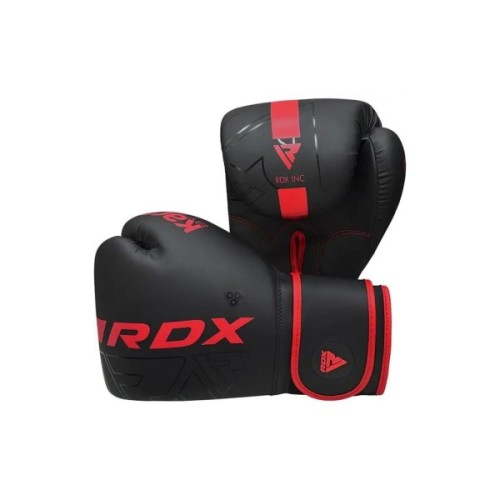 Боксерські рукавички RDX F6 Kara Matte Red 14 унцій (BGR-F6MR-14OZ)
