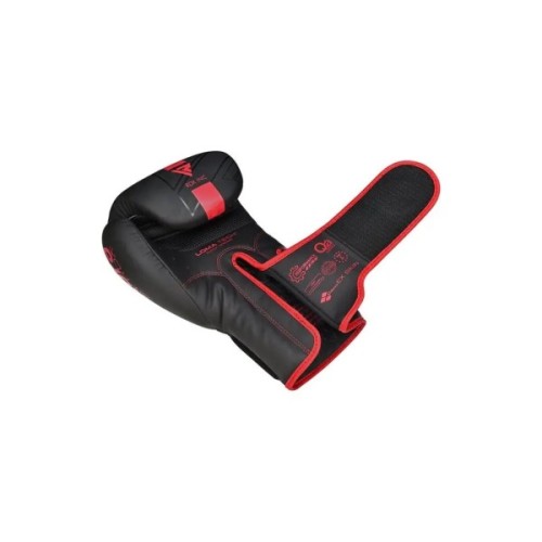 Боксерські рукавички RDX F6 Kara Matte Red 14 унцій (BGR-F6MR-14OZ)