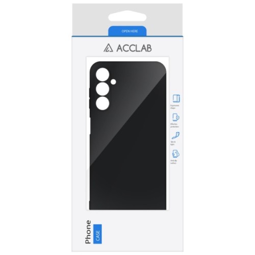 Чохол до мобільного телефона ACCLAB Silicone Case Samsung Galaxy A14 Black (1283126601712)