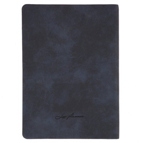 Тижневик Leo planner А5 датований 2026 "Leader", м‘який, синій, 368 сторінок (252689)