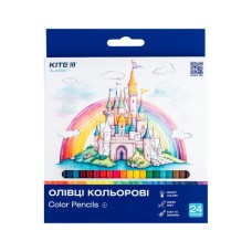 Олівці кольорові Kite Classic 24 кольори (K-055)