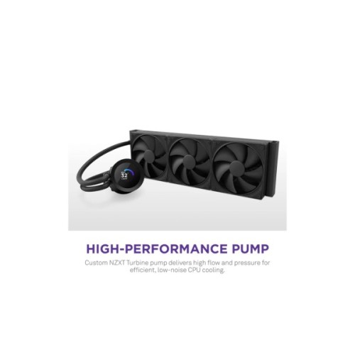 Система рідинного охолодження NZXT Kraken Plus V2 360mm AIO liquid cooler w/Displ (RL-KN360-B2)