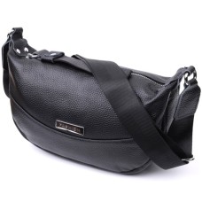 Сумка Vintage З натуральної шкіри Чорна (22615)