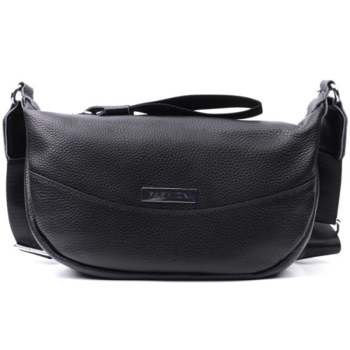 Сумка Vintage З натуральної шкіри Чорна (22615)