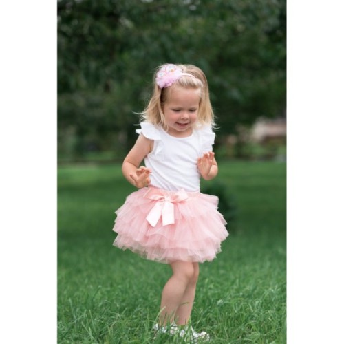 Спідниця дитяча Breeze фатінова багатошарова (14349-146G-peach)