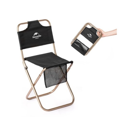 Стілець складаний Naturehike MZ01 NH18M001-Z чорний (6927595733806)