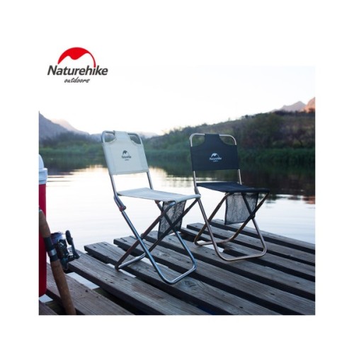 Стілець складаний Naturehike MZ01 NH18M001-Z чорний (6927595733806)
