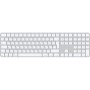 Клавіатура Apple Magic Keyboard with Touch ID Bluetooth/USB UA White (MXK73UA/A)