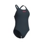 Купальник Arena Team Swimsuit Swim Pro Solid 004760-504 темно-сірий 40 (3468337617365)
