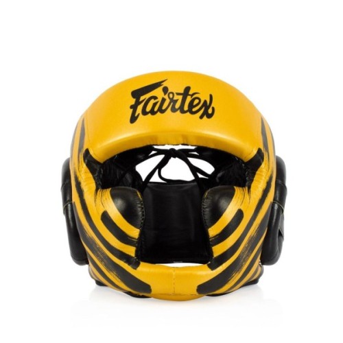 Боксерський шолом Fairtex HG16 Gold M (HG16_M_Gold)