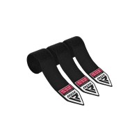 Бинт для спорту RDX RB Hand Wraps Combine 3 пари Black 4.5м (HWC-BBB+)