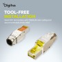 Конектор RJ45 cat.6A STP 8P8C, tool-free, 1pcs Digitus (DN-93638)