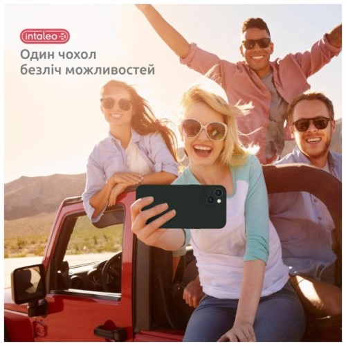 Чохол до мобільного телефона Intaleo SoftShell Apple iPhone 14 Dark Green (1283126557675)
